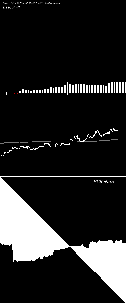  option chart IEX PE 120.00 2026-09-29 