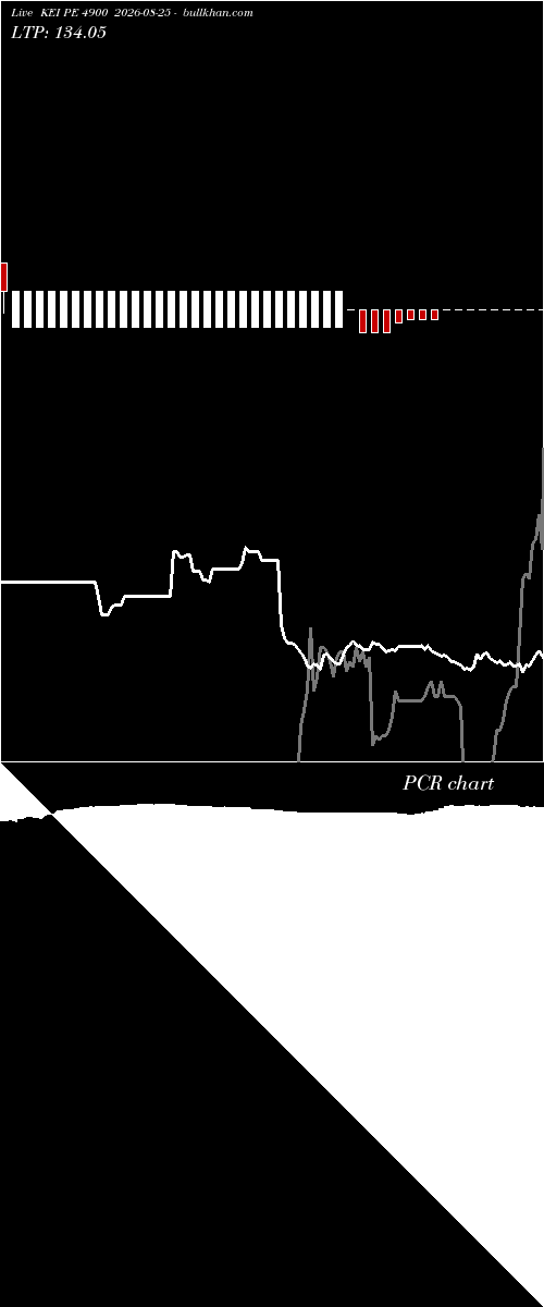  option chart KEI PE 4900 2026-08-25 