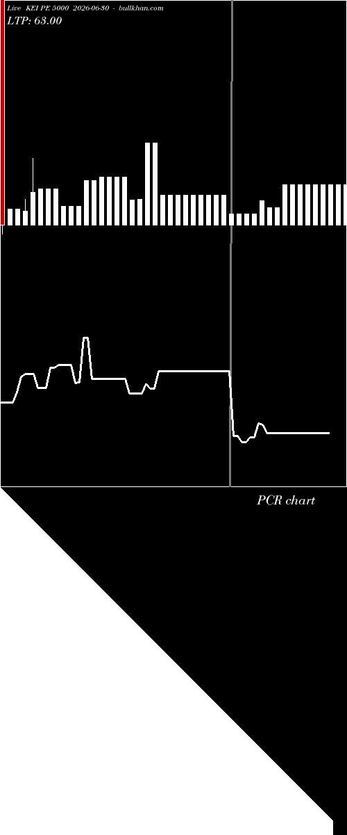  option chart KEI PE 5000 2026-06-30 