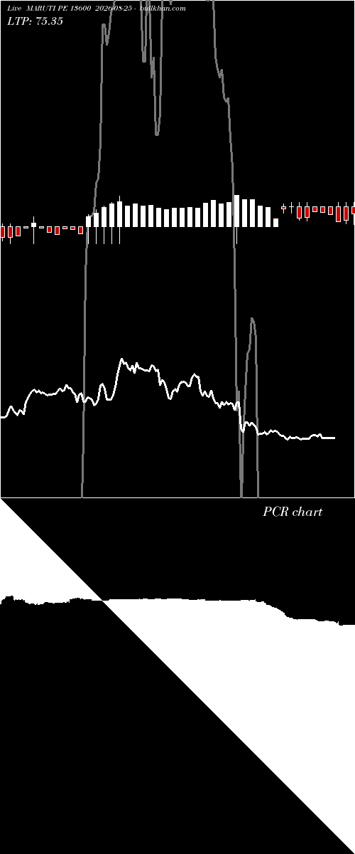  option chart MARUTI PE 13600 2026-08-25 