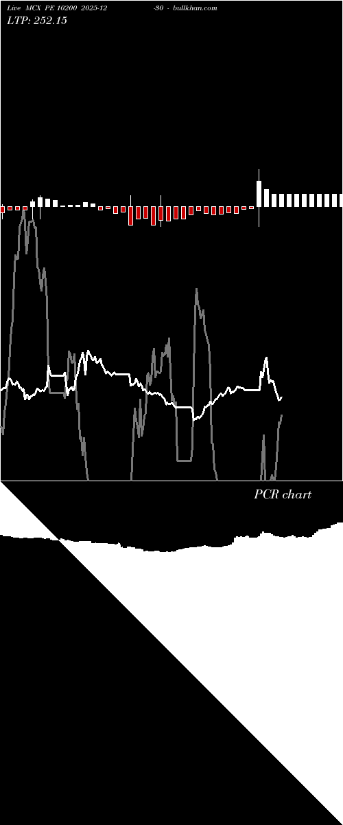  option chart MCX PE 10200 2025-12-30 