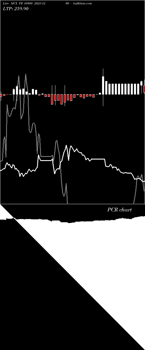  option chart MCX PE 10300 2025-12-30 