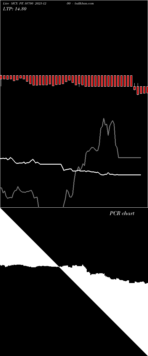  option chart MCX PE 10700 2025-12-30 