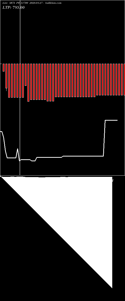  option chart MCX PE 11700 2026-01-27 