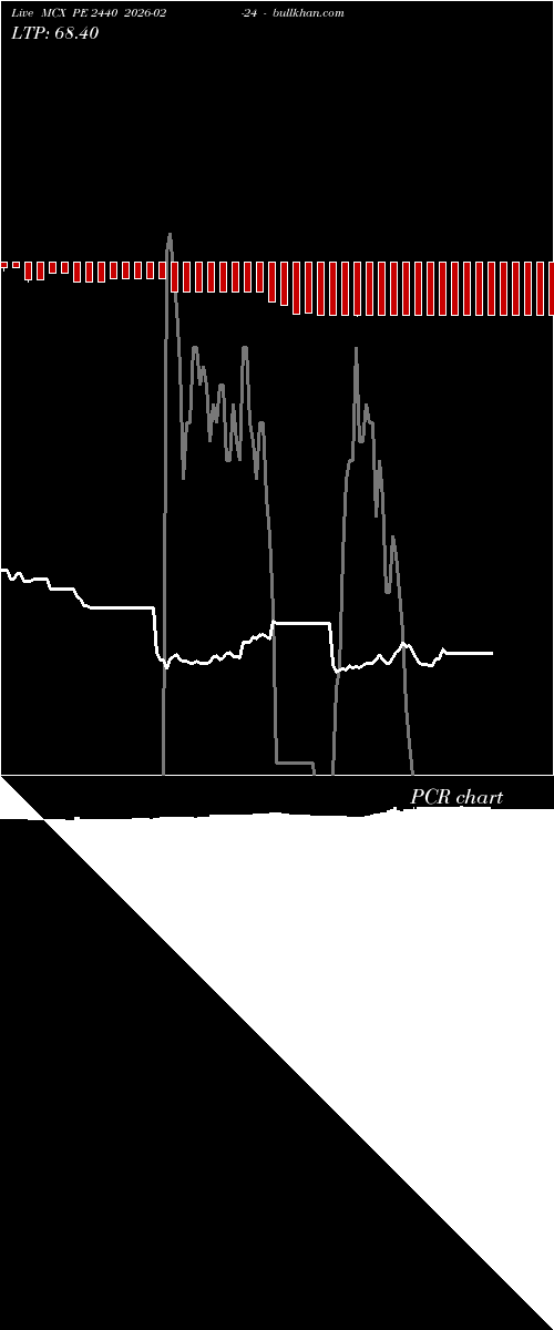  option chart MCX PE 2440 2026-02-24 