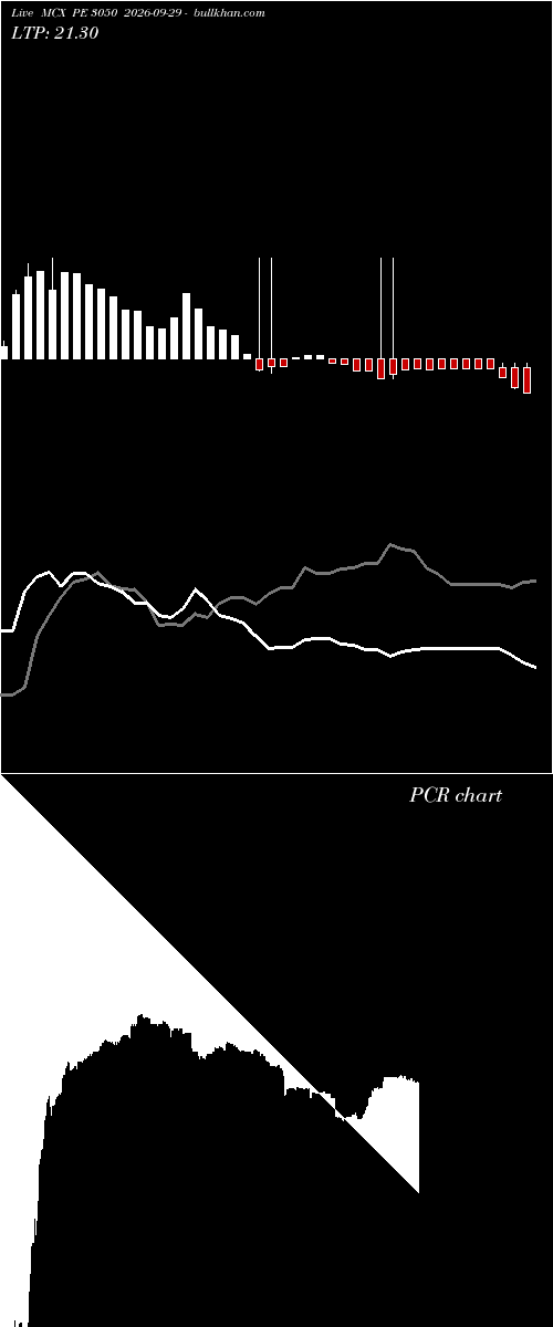  option chart MCX PE 3050 2026-09-29 