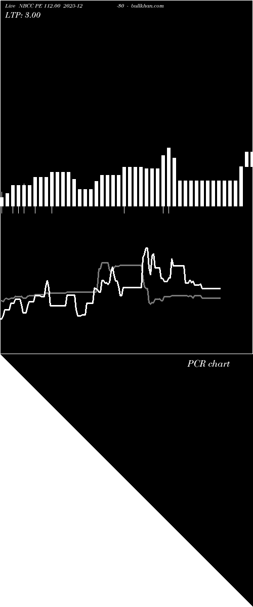  option chart NBCC PE 112.00 2025-12-30 