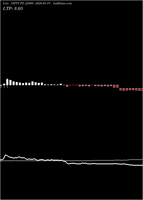  option chart NIFTY PE 22300 2026-05-19 