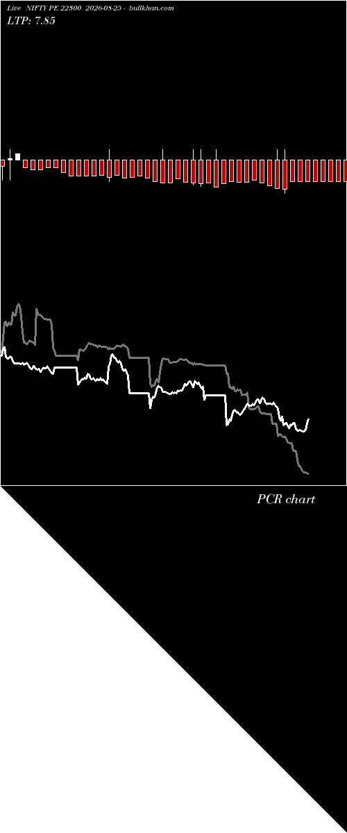  option chart NIFTY PE 22300 2026-08-25 