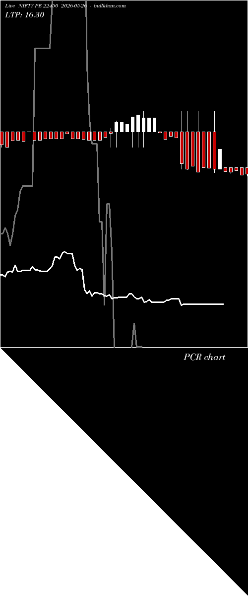  option chart NIFTY PE 22450 2026-05-26 