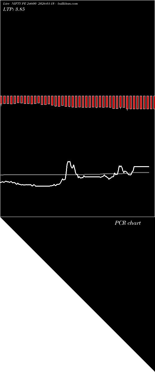  option chart NIFTY PE 24600 2026-01-13 