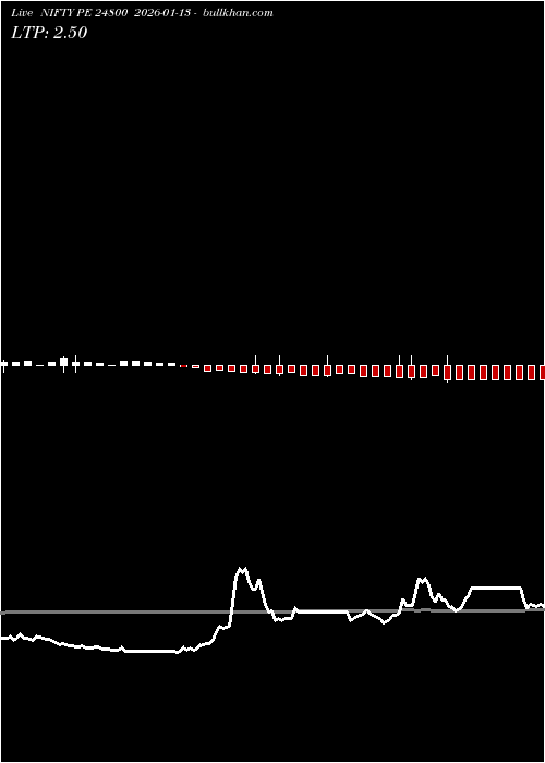  option chart NIFTY PE 24800 2026-01-13 