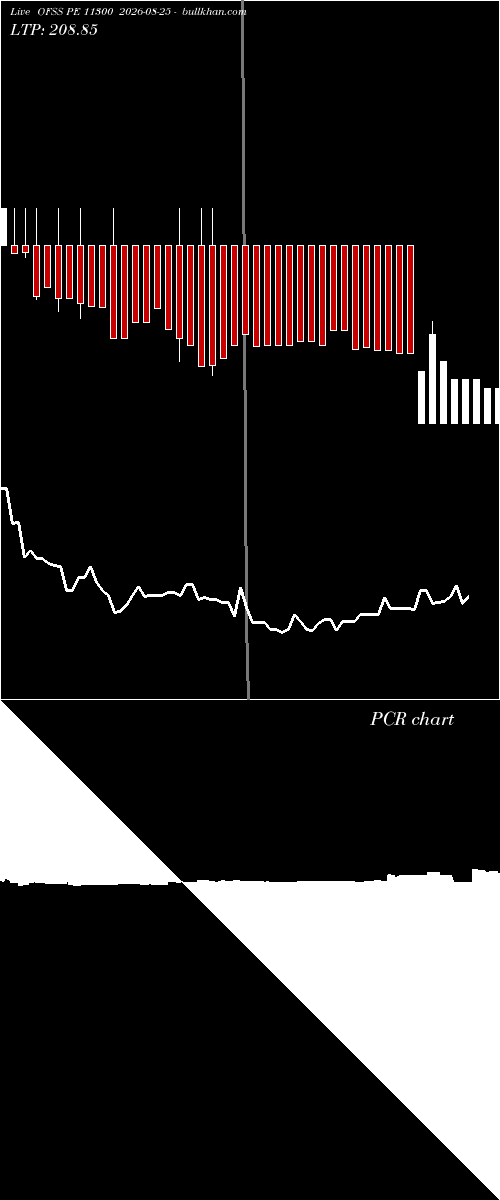  option chart OFSS PE 11300 2026-08-25 