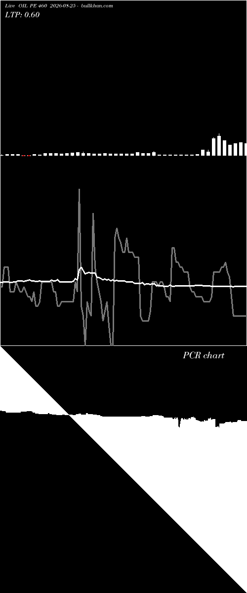  option chart OIL PE 460 2026-08-25 