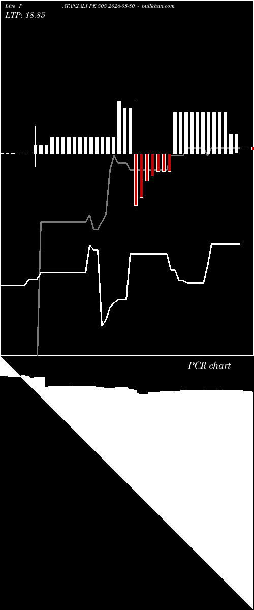  option chart PATANJALI PE 505 2026-03-30 
