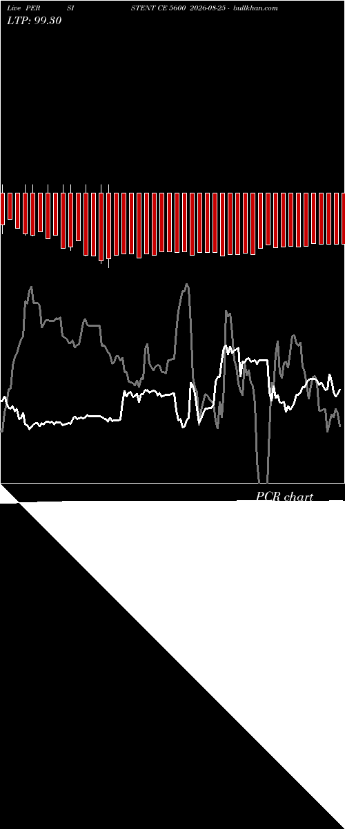  option chart PERSISTENT CE 5600 2026-08-25 