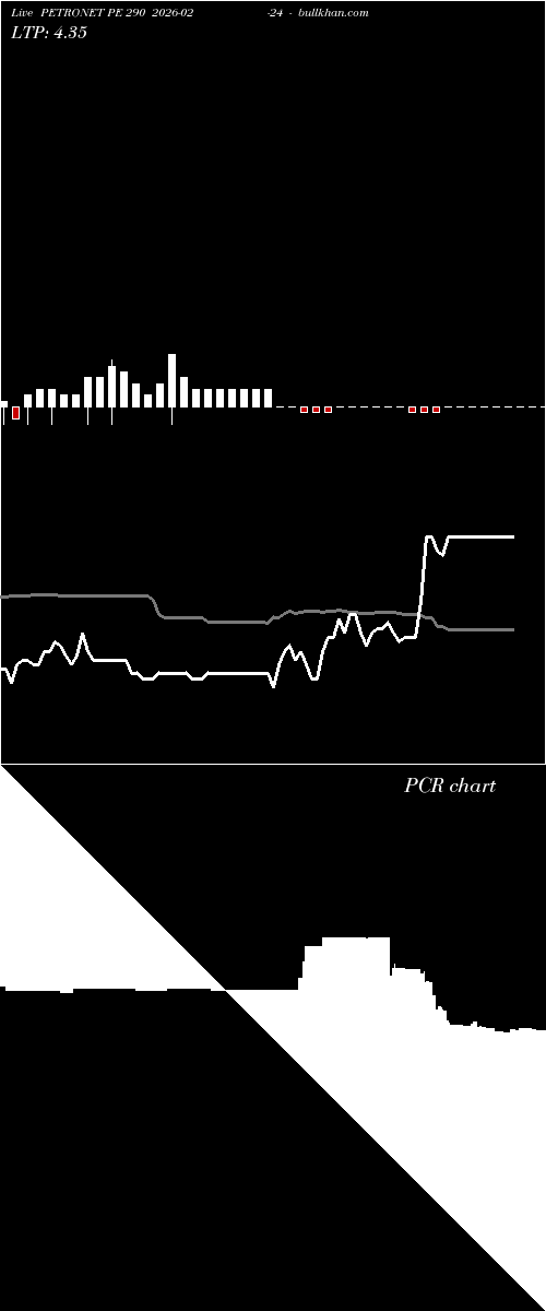  option chart PETRONET PE 290 2026-02-24 