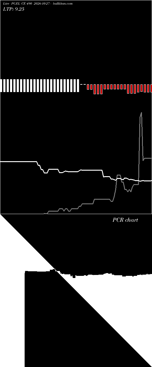  option chart PGEL CE 490 2026-10-27 