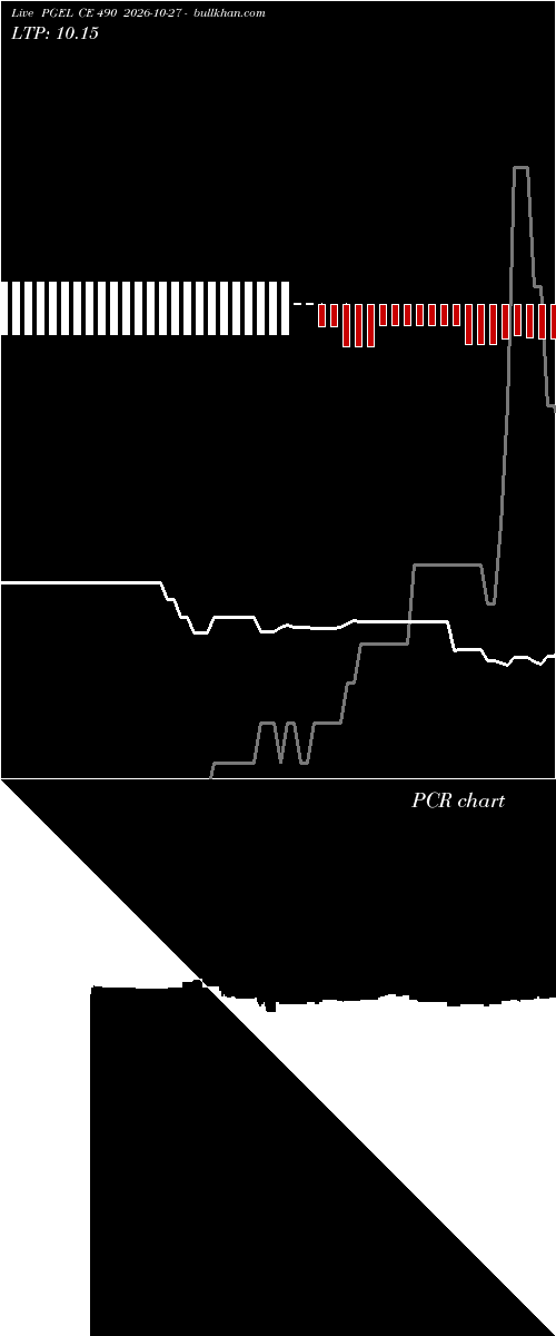  option chart PGEL CE 490 2026-10-27 