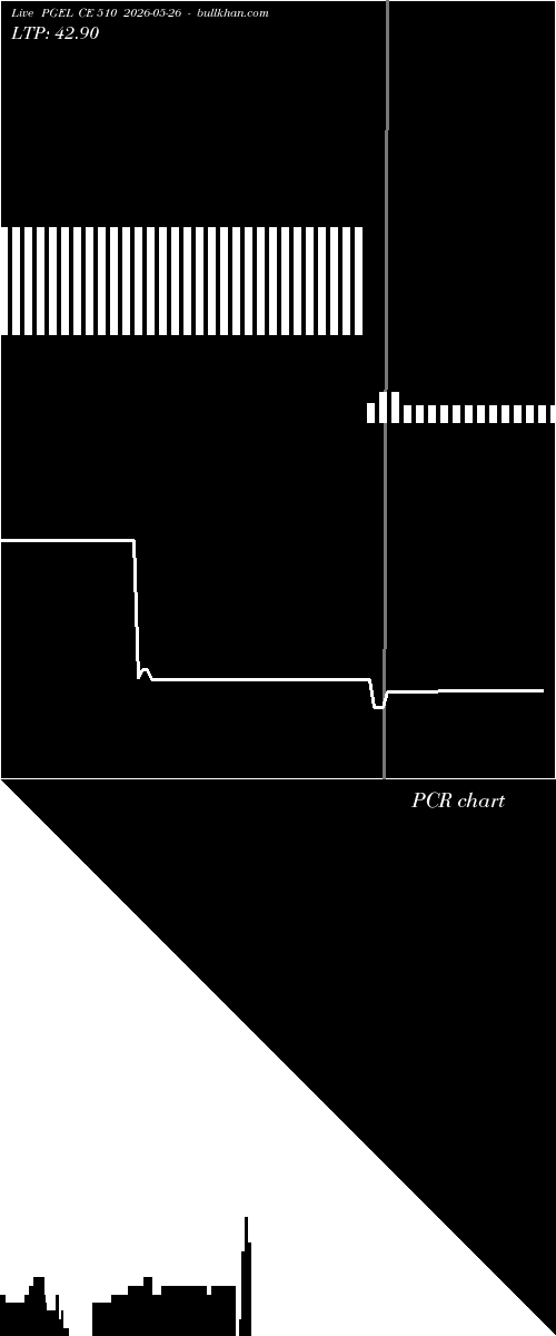  option chart PGEL CE 510 2026-05-26 