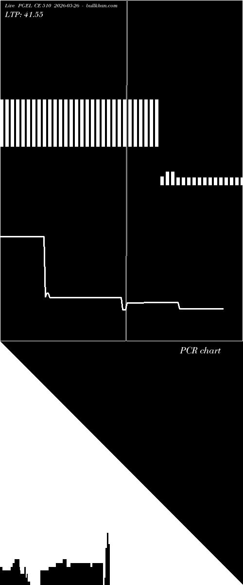  option chart PGEL CE 510 2026-05-26 
