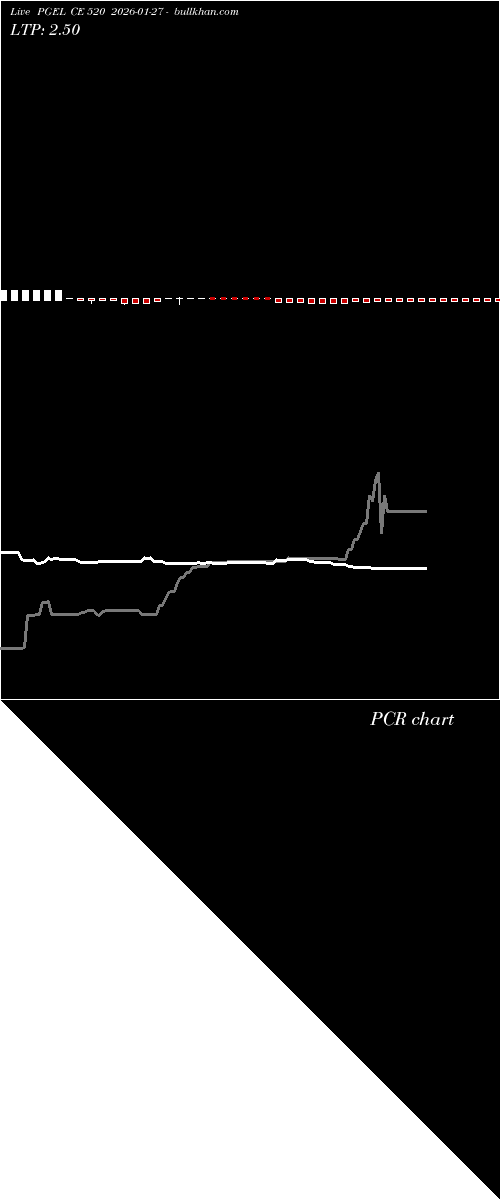  option chart PGEL CE 520 2026-01-27 
