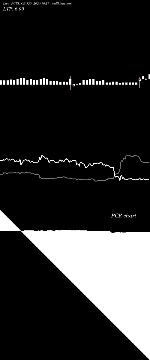  option chart PGEL CE 520 2026-10-27 