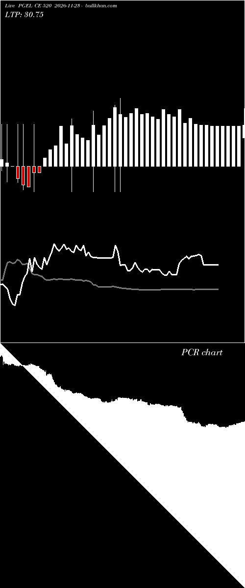  option chart PGEL CE 520 2026-11-23 