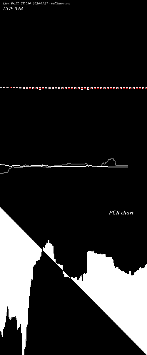  option chart PGEL CE 530 2026-01-27 
