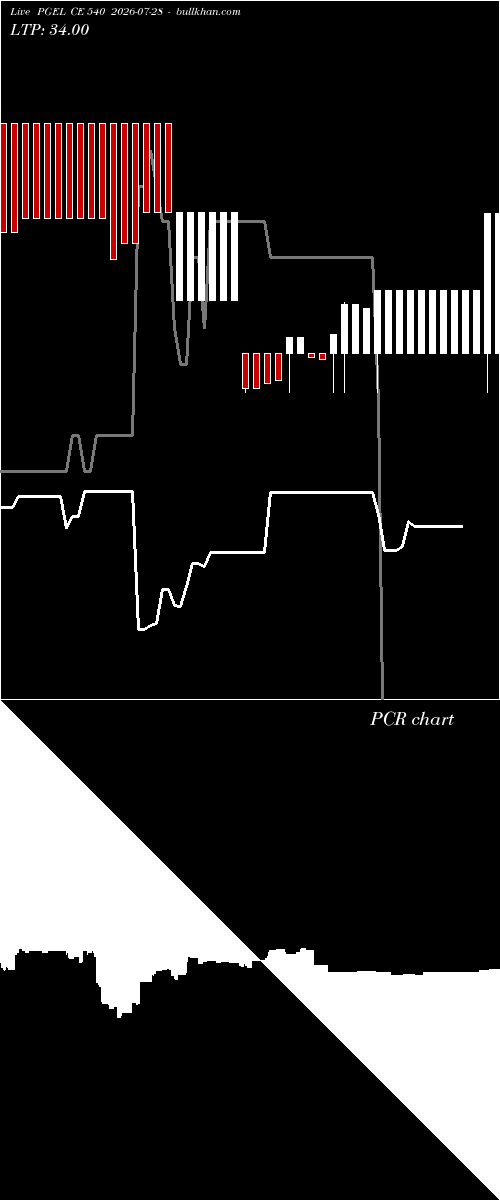 option chart PGEL CE 540 2026-07-28 