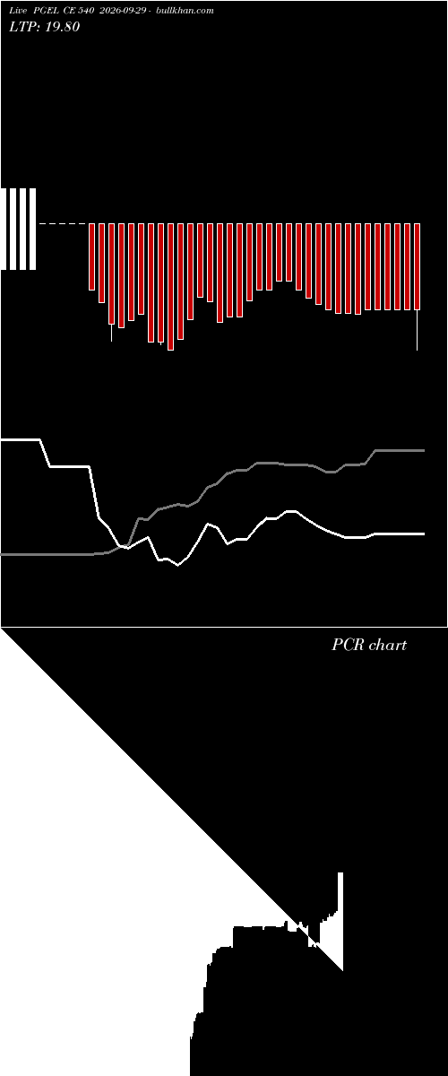  option chart PGEL CE 540 2026-09-29 