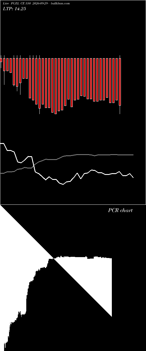  option chart PGEL CE 550 2026-09-29 