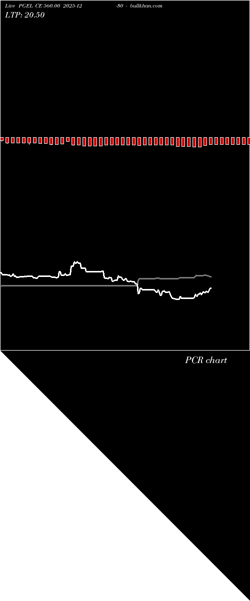  option chart PGEL CE 560.00 2025-12-30 