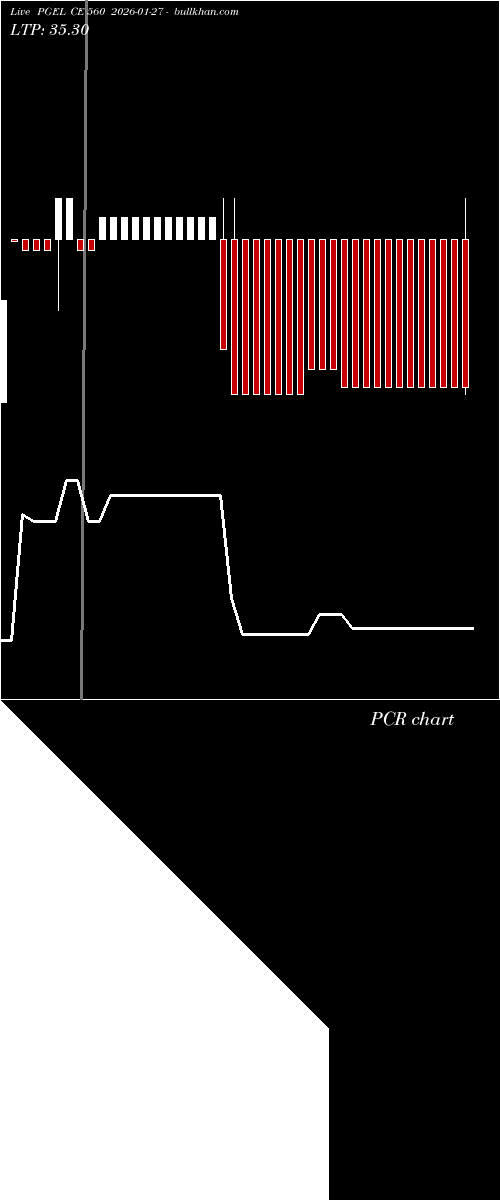  option chart PGEL CE 560 2026-01-27 