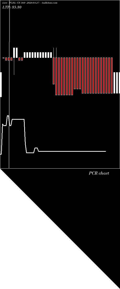  option chart PGEL CE 560 2026-01-27 