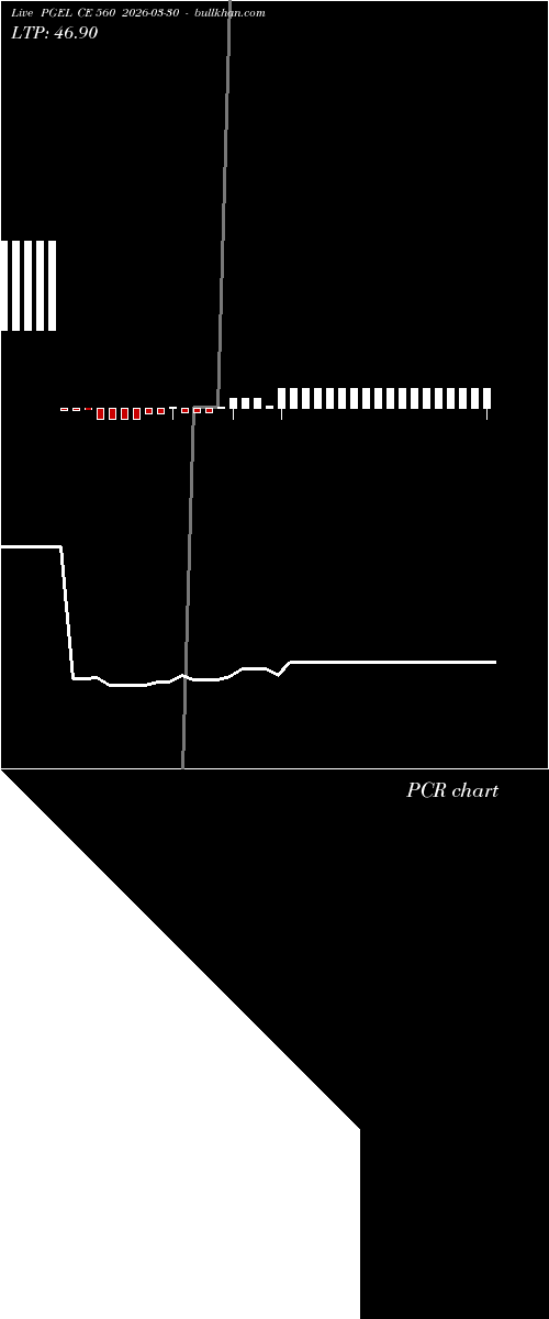  option chart PGEL CE 560 2026-03-30 