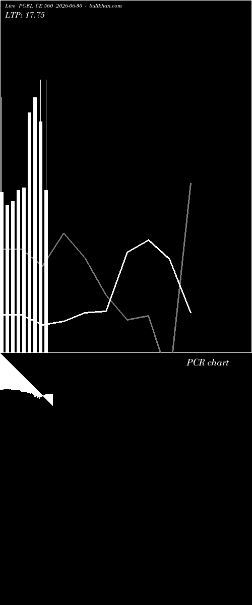  option chart PGEL CE 560 2026-06-30 