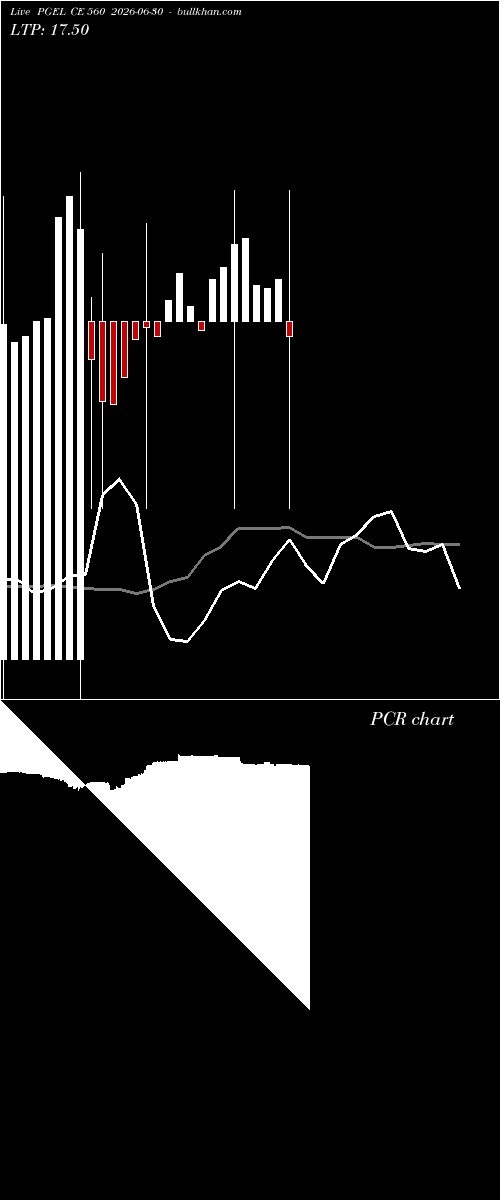  option chart PGEL CE 560 2026-06-30 