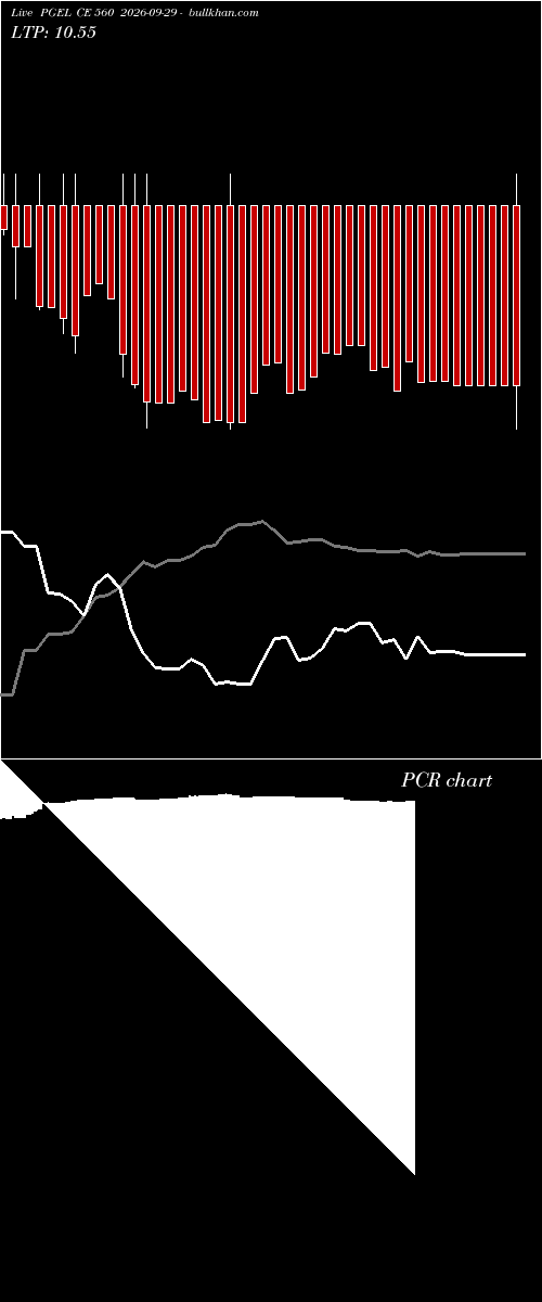  option chart PGEL CE 560 2026-09-29 