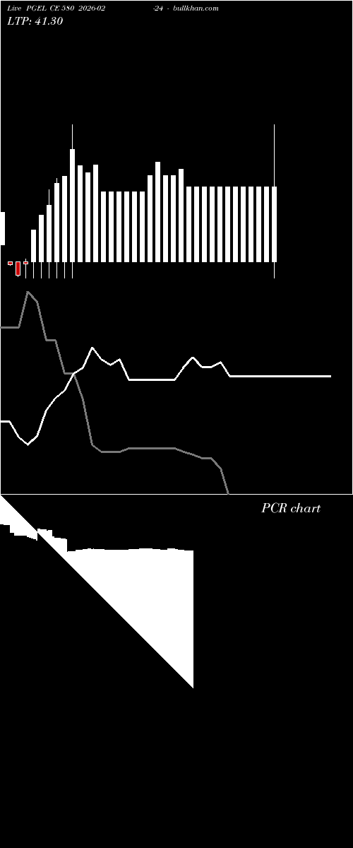  option chart PGEL CE 580 2026-02-24 