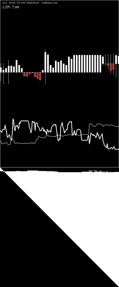  option chart PGEL CE 580 2026-04-28 
