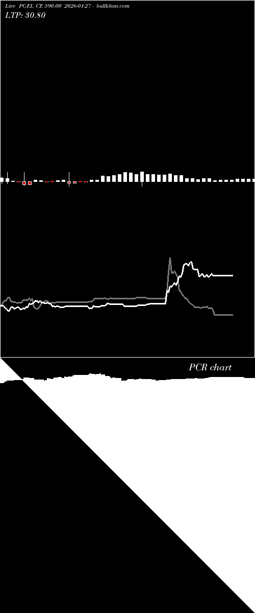  option chart PGEL CE 590.00 2026-01-27 