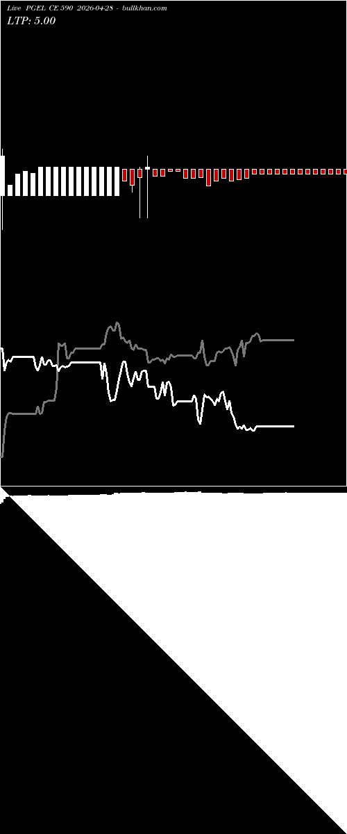  option chart PGEL CE 590 2026-04-28 