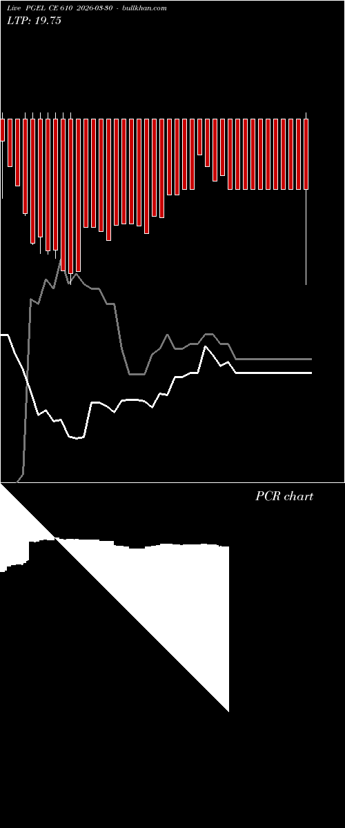  option chart PGEL CE 610 2026-03-30 