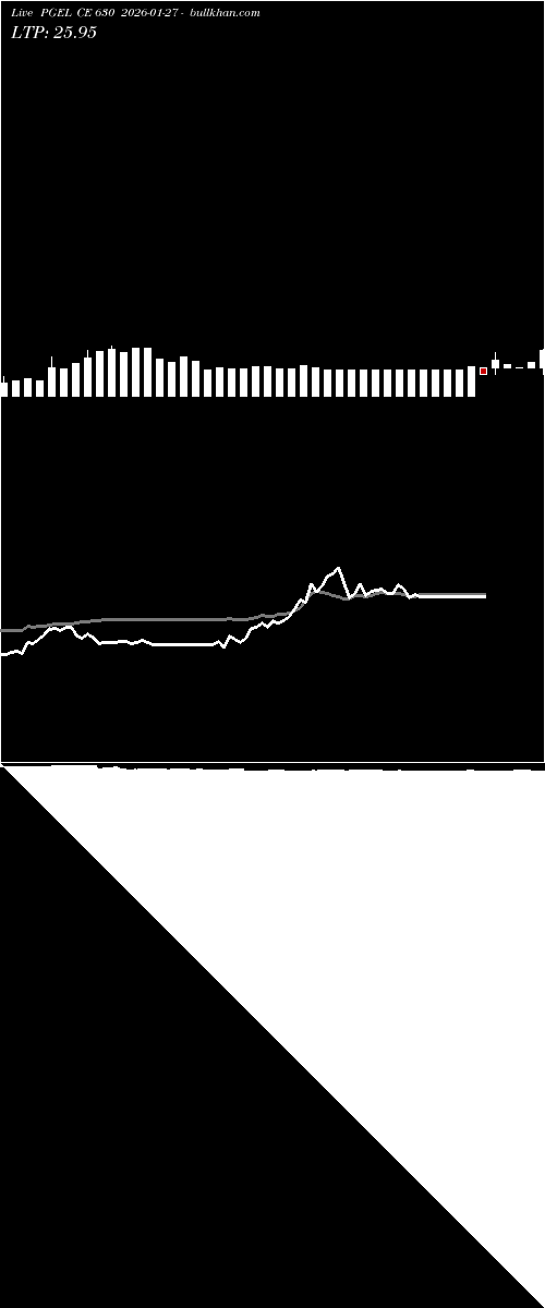  option chart PGEL CE 630 2026-01-27 