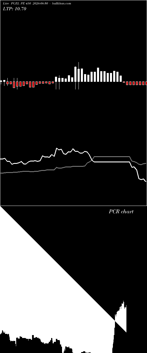  option chart PGEL PE 450 2026-06-30 