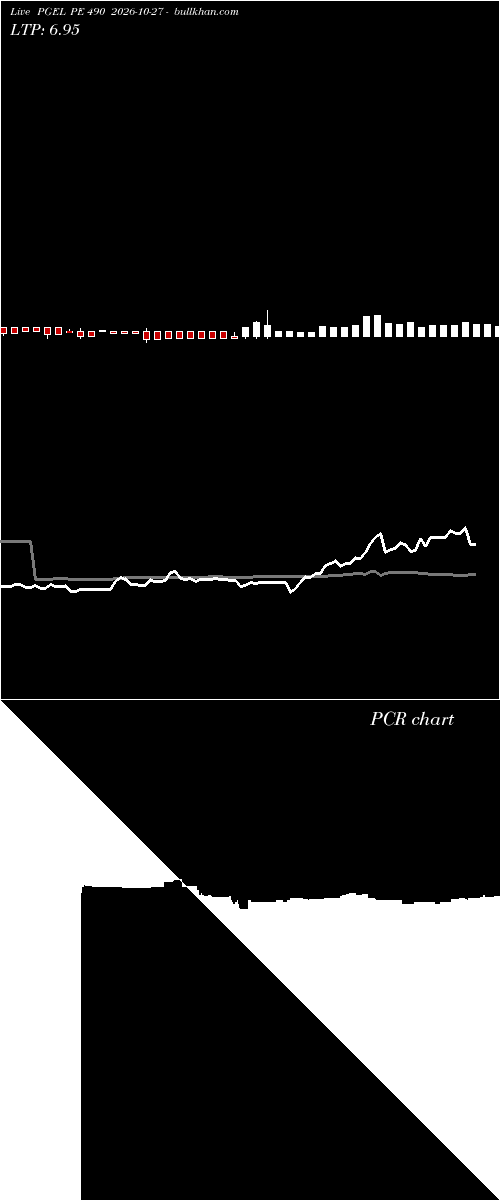  option chart PGEL PE 490 2026-10-27 