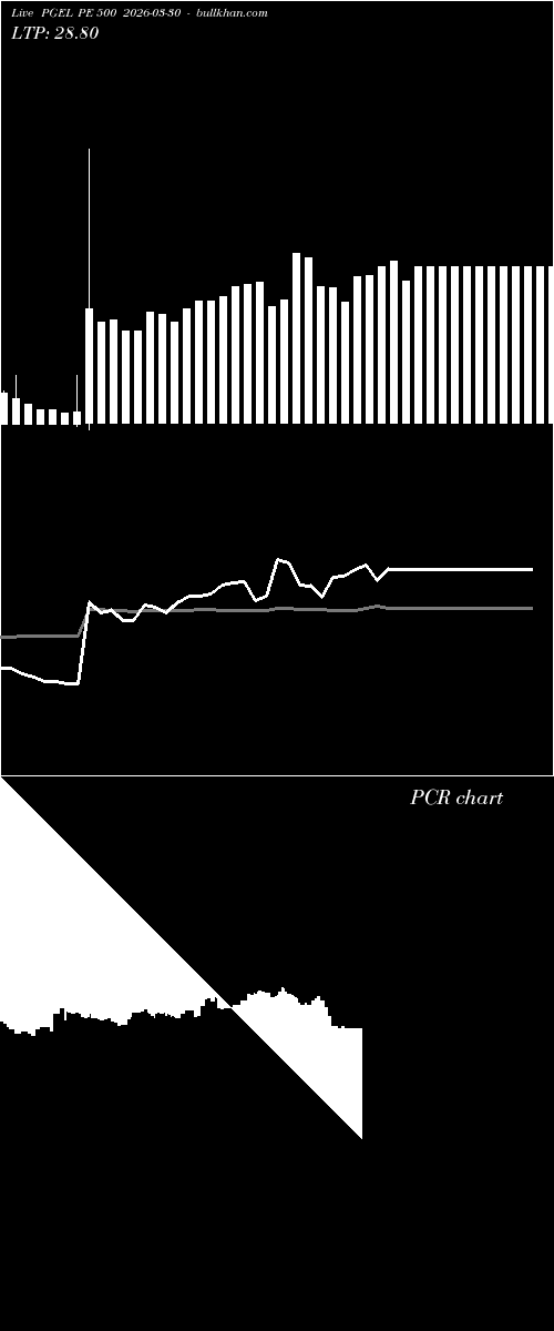  option chart PGEL PE 500 2026-03-30 