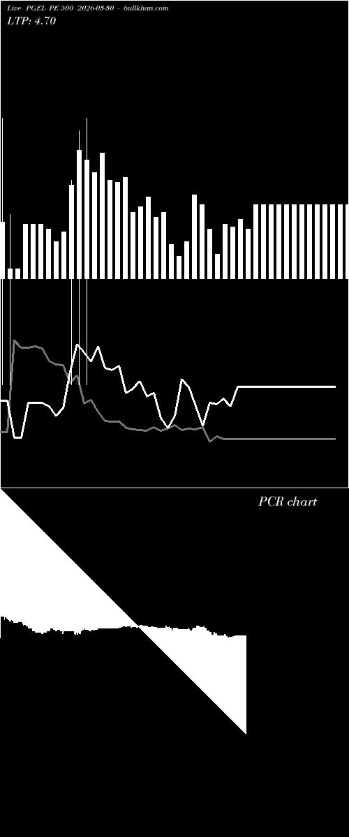  option chart PGEL PE 500 2026-03-30 