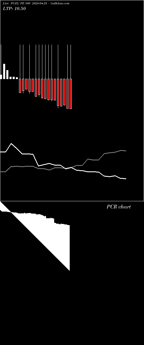  option chart PGEL PE 500 2026-04-28 